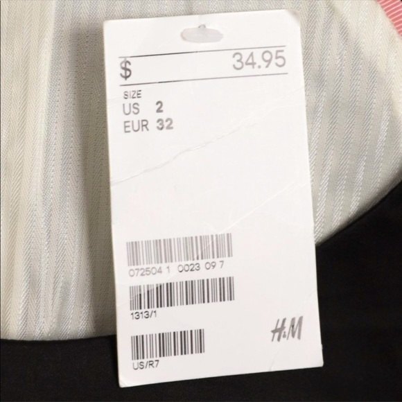NWT H & M Sleeveless Dress Lined Size 2 - Picture 7 of 7